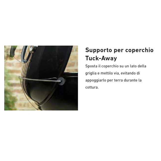 Vendita online Barbecue Master Touch GBS E-5750 Ø 57 cm. Smoke Grey